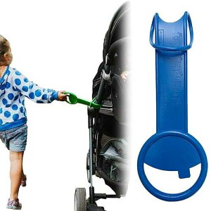tagalongkids Tagalong Stroller Accessory for Child Safety | Toddler Must Have to Keep Kids Close | Toddler Travel Accessory - Links to Strollers, Backpacks, Shopping Carts - Disney Trip Essential - Blue Tag