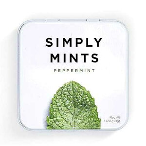 Simply Gum Simply Mints (Peppermint, 30 Count (1 Tin))