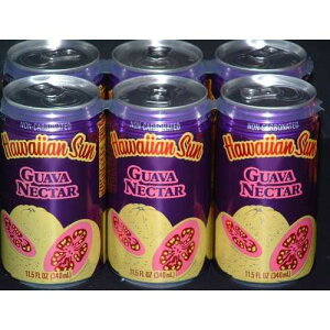 nCA T OAo lN^[ W[X (12) Hawaiian Sun Guava Nectar Juice (12 Cans)
