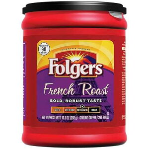 Folgers t` [Xg OEh R[q[A10.3 IX pbP[W (6 pbN) Folgers French Roast Ground Coffee, 10.3 Ounce Packages (Pack of 6)