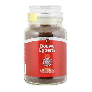 Douwe Egberts A} [h CX^g R[q[A200 O W[ (2 pbN) Douwe Egberts Aroma Rood Instant Coffee, 200 gram Jars (Pack of 2)