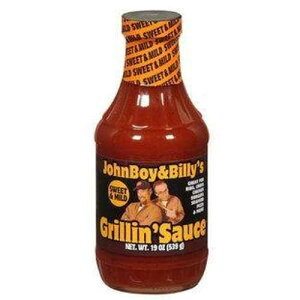 �W���� �{�[�C & �r���[�Y �X�E�B�[�g & �}�C���h �O�����\�[�X 19 �I���X John Boy and Billy John Boy & Billy's Sweet & Mild Grillin' Sauce 19oz