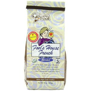 The Coffee Fool Coffee Fool's Organic Fair Trade House French (Espresso)