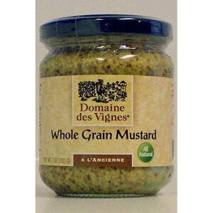Encore Specialty Food Importers Domaine Des Vignes Whole Grain Mustard 7 Oz.