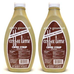 �R�[�q�[�^�C�� �r�o���b�W �V���b�v & �f�U�[�g �g�b�s���O (2 �p�b�N) 16 �I���X �{�g�� Coffeetime Coffee Time Beverage Syrup & Dessert Topping (2 Pack) 16 oz Bottles