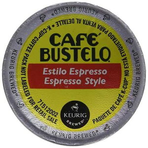 L[O JtF oXe R[q[ GXvb\ K Jbv L[o (18 JEg) Cafe Bustelo Keurig Cafe Bustelo Coffee Espresso K-Cups Cuban (18 count)