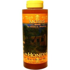 [[XI j[LVRYVRhߎEۏI (18IX) Moses Garden of Eat'n Moses Raw Honey Natural Unfiltered Unpasteurized Pure Honey from New Mexico (18 Ounce)