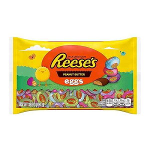 REESE'S Milk Chocolate Peanut Butter Eggs Candy, Easter, 10 oz Bag