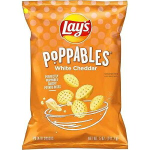 Lay's Poppables White Cheddar Flavored Potato Snacks, 5 Oz