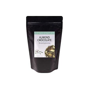 Almond Chocolate, Loose Leaf Green Tea - Caffeinated, Hot & Iced | bulk 8oz, 80-100 cups | The Spice Hut, First Sip of Tea