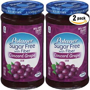 |i[ RR[h O[vAA@ێیܓA13.5 IX (2 pbNAv 27 IX) Polaner Concord Grape, Sugar Free With Fiber Preserves, 13.5oz (Pack of 2, Total of 27 Oz)