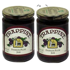 gsXg }[}[h vU[u 12 IX 2 pbN (_\ v) Trappist Marmalade Preserves 12 Ounce Pack Of 2 (Damson Plum)