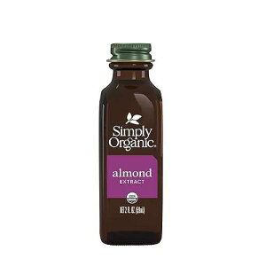 Simply Organic Almond Extract, Certified Organic 2 oz Pack of 1