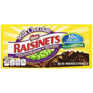 Raisinets Nestle Raisinettes Box, 3.50-Ounce (Pack of 18)