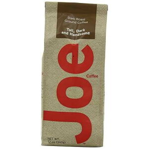 Joe TallA_[NŃnTȔ҂R[q[A12IXobOi3pbNj Joe Knows Coffee Joe Tall, Dark and Handsome Ground Coffee, 12-Ounce Bags (Pack of 3)