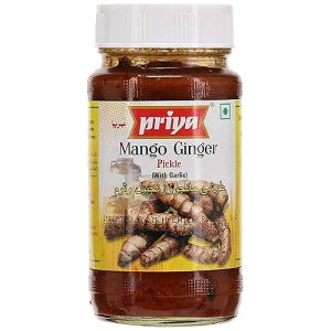 �v�����A�}���S�[ �W���W���[ (�N���N�} �A�}�_) �s�N���X�A300 �O���� (gm) Priya, Mango Ginger (Curcuma Amada) Pickle, 300 Grams(gm)