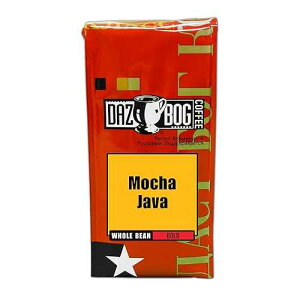 Dazbog Coffee Mocha Java Blend Whole Bean Coffee 11 oz. Chocolate Overtones Smooth & Rich in Flavor Full Bodied Blend Vacuum Sealed Freshness
