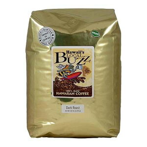 Hawaii's Local Buzz Ground Coffee, Dark Roast, 80 Ounce