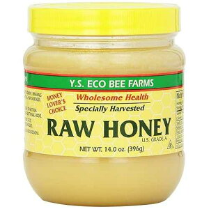 YS I[KjbN r[ t@[Y nj[ () 14 IX 2pbN YS BEE FARMS YS Organic Bee Farms Honey (Raw) 14 oz. Pack of 2