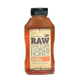 Bee-Haven Honey Farm  100% sA IW ubT n`~c Bee-Haven Honey Farm, Inc. Bee-Haven Honey Farm Raw 100% Pure Orange Blossom Honey