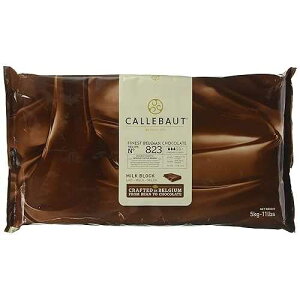 Callebaut ōxM[`R[g ZNg~N 5kg - x[LOp Callebaut Finest Belgian Chocolate Select Milk 5kg - For Baking Use
