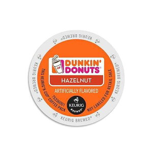 _Lh[ic w[[ibc t[o[R[q[ KJbv L[O KJbv u[Yp (96) Dunkin' Donuts Dunkin Donuts Hazelnut, Flavored Coffee K-Cups For Keurig K Cup Brewers (96 Count)