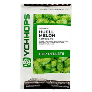�q���[�G�� ������ �y���b�g �z�b�v 1 �|���h ArtisanHops Huell Melon Pellet Hops 1 lb