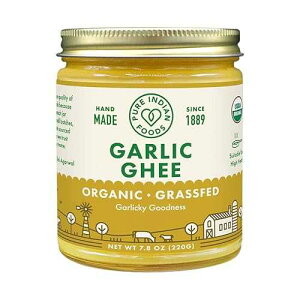 I[KjbNOXtFbhK[bNM[ - Pure Indian FoodsA7.8IXAo^[Aqn炿AGMOAOet[AčApIPgth[ Organic Grassfed Garlic Ghee - by Pur
