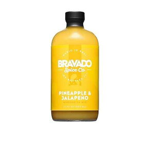 Pineapple & Jalapeno Margarita Mix By Bravado Spice Gluten Free, Vegan, Low Carb, Paleo Margarita Mix All Natural 37oz Bottle Award Winning Gourmet Margarita MiX