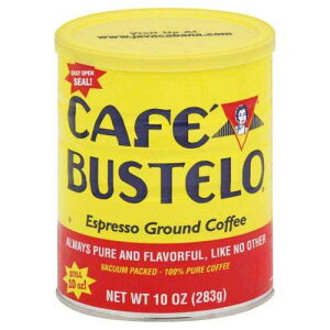 Cafe Bustelo R[q[ GXvb\A10 IX (6 pbN)ApbP[W͈قȂꍇ܂ Cafe Bustelo Caf Bustelo Coffee Espresso, 10 Ounce Cans (Pack of 6), Pack May Vary