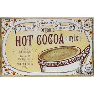 �g���[�_�[�W���[�Y �I�[�K�j�b�N �z�b�g�R�R�A �~�b�N�X 10 �I���X �C���X�^���g �p�P�b�g (2 ��) TJ's Trader Joe's Organic Hot Cocoa Mix 10 oz Instant Packets (2 Boxes)