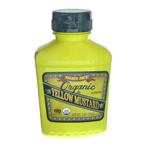 g[_[W[Y I[KjbNCG[}X^[hA9IX BOUNTIVA Trader Joe's Organic Yellow Mustard, 9 oz