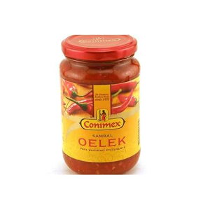 Conimex Sambal Oelek �z�b�g�`���y�[�X�g (�G�R�m�~�[�P�[�X�p�b�N) 11 �I���X�W���[ (6 �p�b�N) Conimex Sambal Oelek Hot Chilli Paste (Economy Case Pack) 11 Oz Jar (Pack of 6)