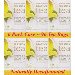 Aui DECAFBO[EBYeB[EBYSGS` 6i96eB[obOj Brassica Tea Brassica DECAF. Green W/Lemon Tea W/sgs~ 6 Boxes (96 Tea Bags)
