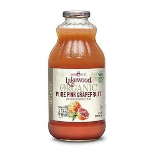 Lakewood, W[X O[vt[c sN sA I[KjbNA32 tʃIX Lakewood, Juice Grapefruit Pink Pure organic, 32 Fl Oz