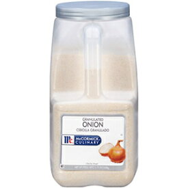 マコーミック カリナリー粒状玉ねぎ、5.75 ポンド McCormick Culinary Granulated Onions, 5.75 lbs