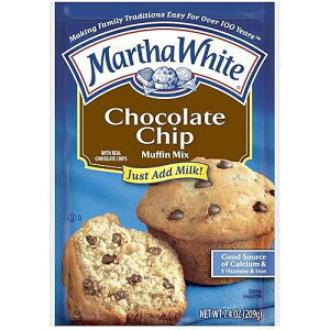 }[T zCg }tB ~bNXA`R[g`bvA7.4 IX pbP[W (12 pbN) Martha White Muffin Mix, Chocolate Chip, 7.4-Ounce Packages (Pack of 12)