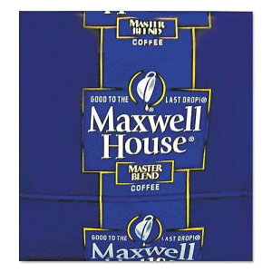 Maxwell House Master Blend Ground Coffee, Light Roast, 42/Carton (86635)