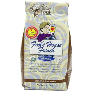 The Coffee Fool Coffee Fool's Organic Fair Trade House French (Drip Grind)