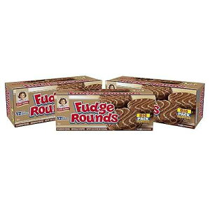 Little Debbie �ʕ�t�@�b�W���E���h (12 �J�E���g) BIG 24.10 �{�b�N�X - 3 �p�b�N MCKEE Little Debbie Individually Wrapped Fudge Rounds (12 count) BIG 24.10 Box - Pack of 3