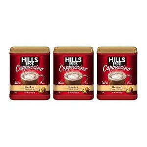 Hills Bros. Cappuccino Hazelnut 14 Ounce (Pack of 3)