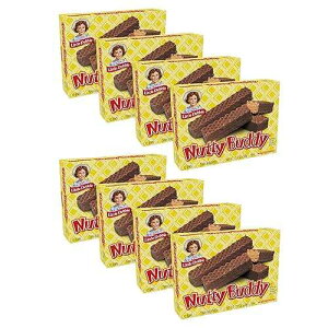 Little Debbie Nutty Bars ウエハースバー 12 オンス (8 箱) Little Debbie Nutty Bars Wafer Bar 12 Oz (8 Boxes)