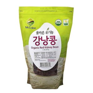 McCabe Organic Dark Red Kidney Bean, 2 lb (32 oz), USDA & CCOF Organic Certified