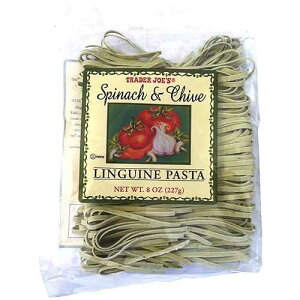 g[_[W[Y ق񑐂ƃ`CũOClpX^ Trader Joe's Spinach and Chive Linguine Pasta