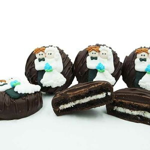 tBftBAELfB[Y _[N`R[gŕꂽIINbL[AEFfBOMtg 8IX Philadelphia Candies Dark Chocolate Covered OREO Cookies, Wedding Gift 8 Ounce
