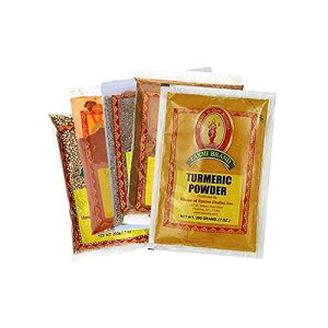 NV~ CfBA XpCX pbN - 5 ̕K{XpCX (N~AK}TȂ) Laxmi Indian Spice Pack - 5 Essential Spices (Cumin, Garam Masala & More)