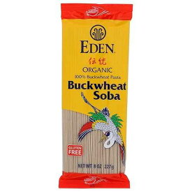 エデンフーズ 厳選そばパスタ、8オンス (パック - 2) Eden Foods Selected Buckwheat Soba Pasta, 8 OZ (Pack - 2)