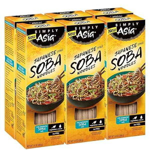 Simply Asia a΁A14 IX (6 pbN) Simply Asia Japanese Style Soba Noodles, 14 oz (Pack of 6)