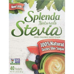 Splenda m[J[??Ö i` pPbgAXerAo 2.8 IX (6 pbN) Splenda No Calorie Sweetener Naturals Packets, Made with Stevia Extract 2.8oz (Pack of 6)