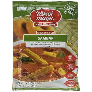 Rasoi Magic, �T���o�[ �X�p�C�X �~�b�N�X�A75g(gm) Rasoi Magic, Sambar Spice Mix, 75g(gm)